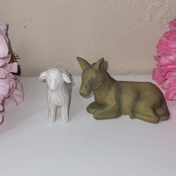 Joyin NIB Sculpted 4pc Christmas Story Nativity Decoration Set - Picture 9 of 11